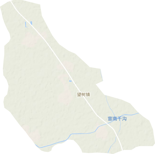望树镇地形图