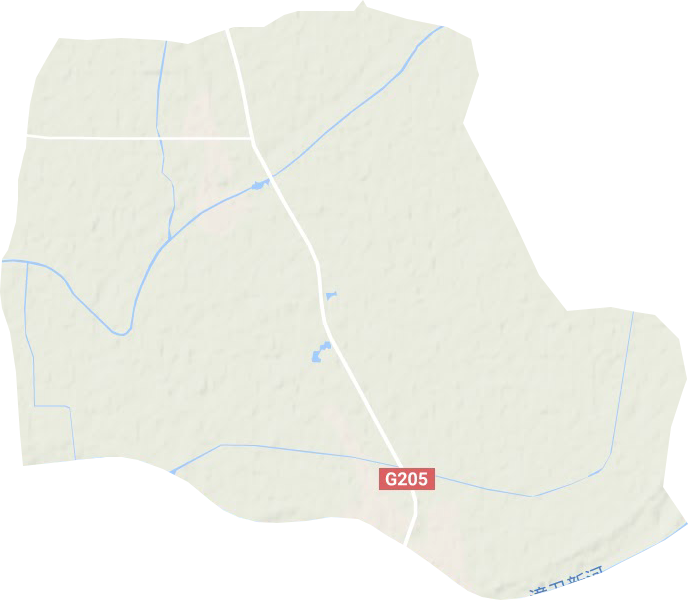庆云镇地形图