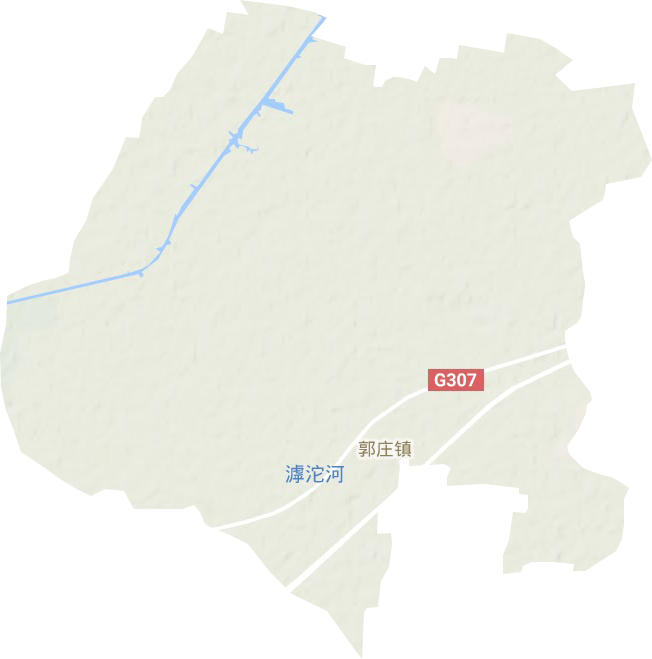 郭庄镇地形图