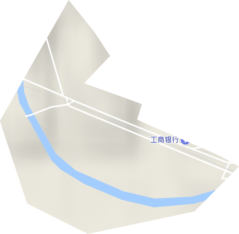永定庄街道地形图