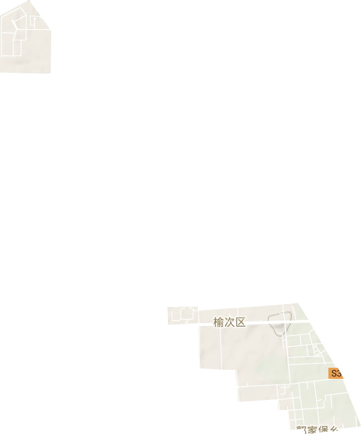 新建街道地形图