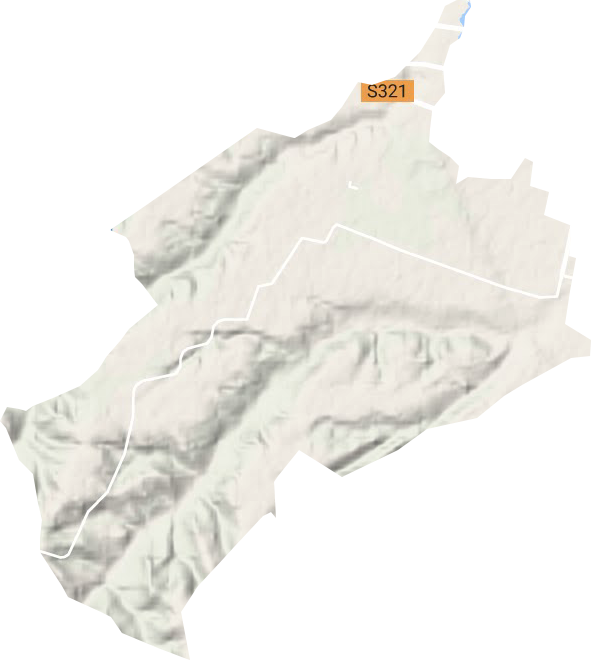 东许街道地形图