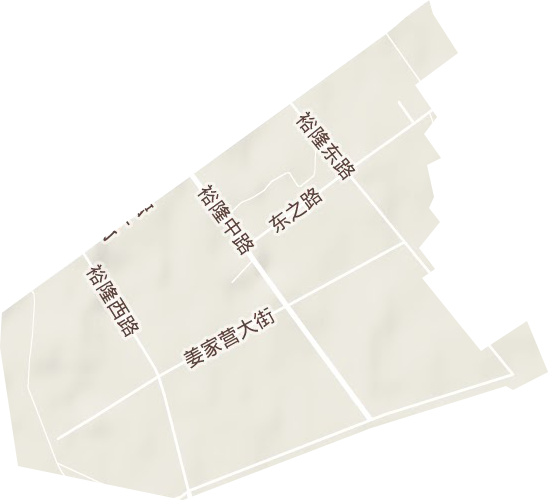 裕隆工业园区地形图