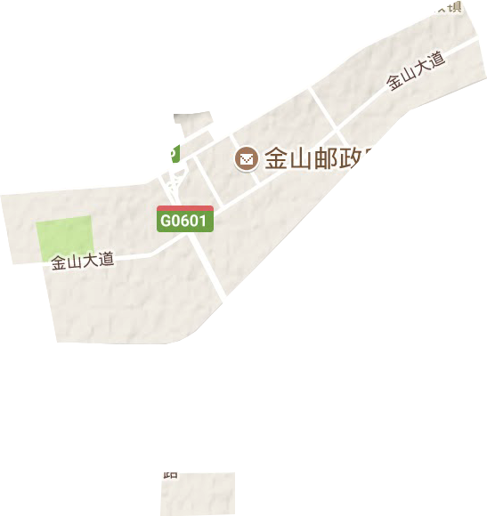 呼和浩特金山经济技术开发区地形图