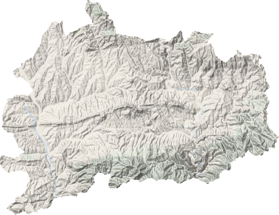 九峰山生态管理委员会地形图