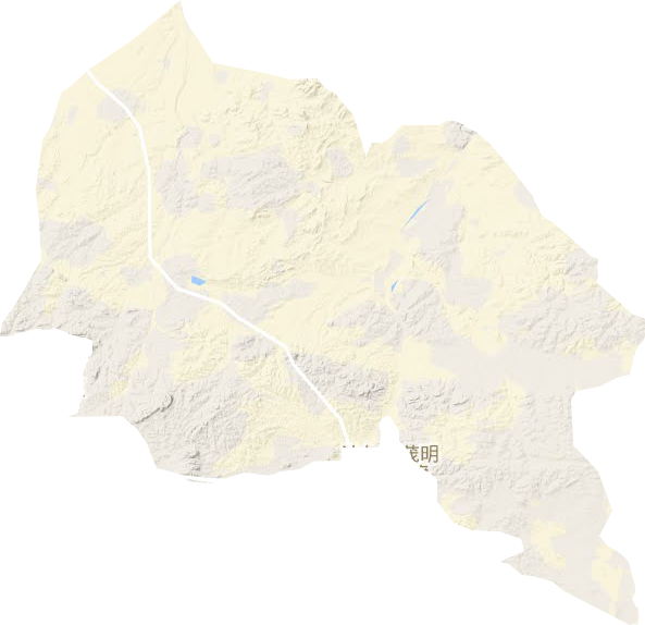 巴音敖包苏木地形图