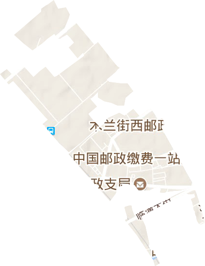 铁东街道地形图