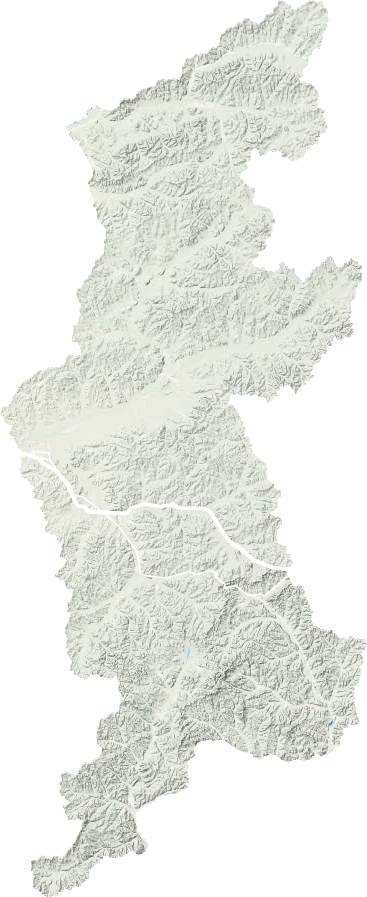 牙克石市地形图