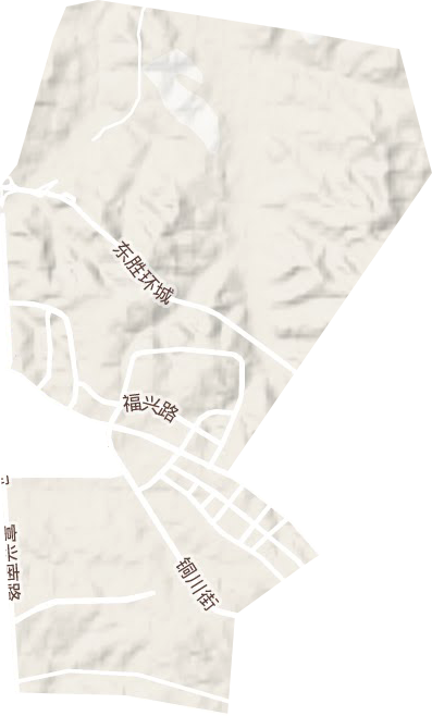 幸福街道地形图