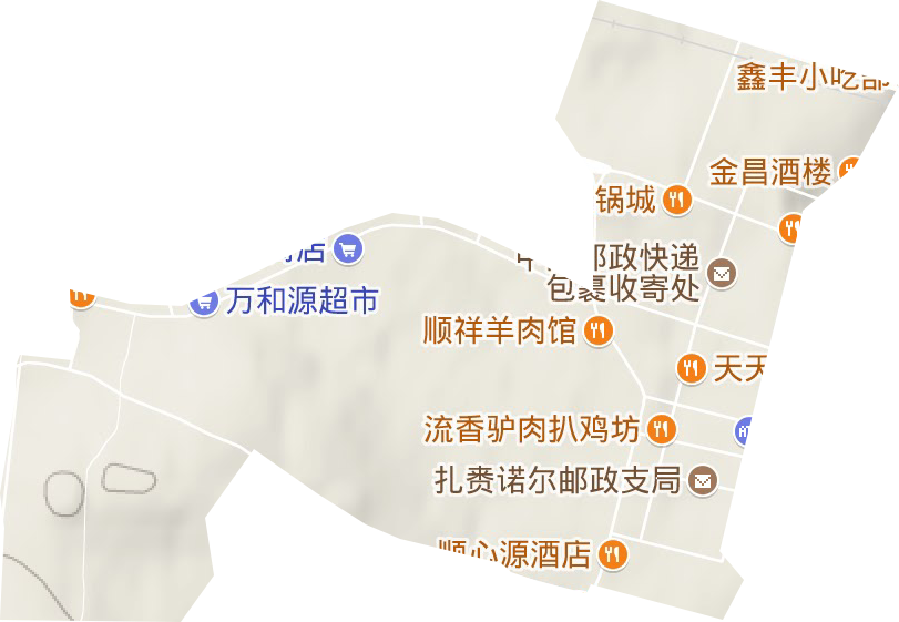 第一街道地形图