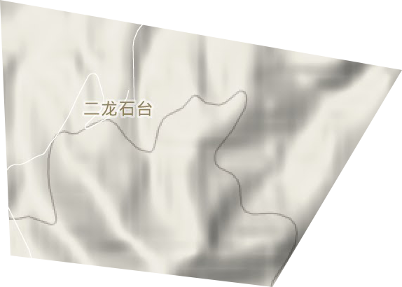 蛮汉山林场地形图