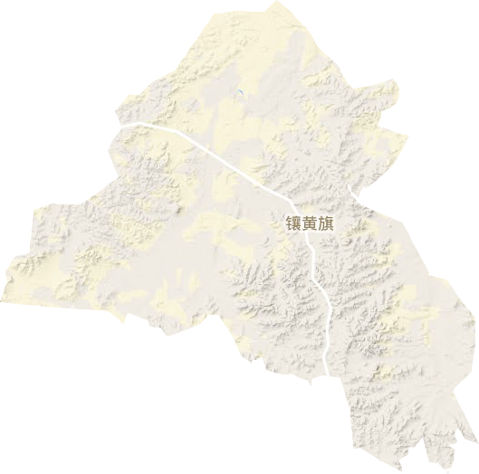 宝格达音髙勒苏木地形图