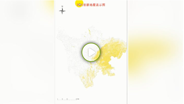 专题地图制作-专题耕地覆盖图