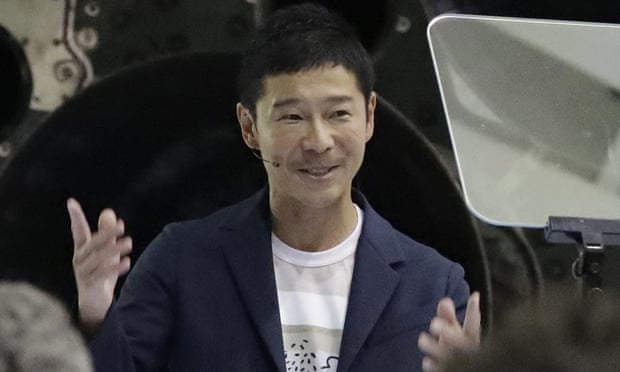 日本亿万富翁成为搭乘SpaceX火箭绕月旅行的第一人